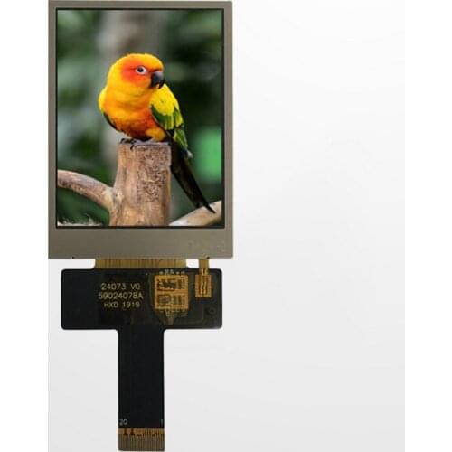 2.4 inch 240*320, JD9852, full viewing angle, sunlight readable, MIPI interface IPS LCD module