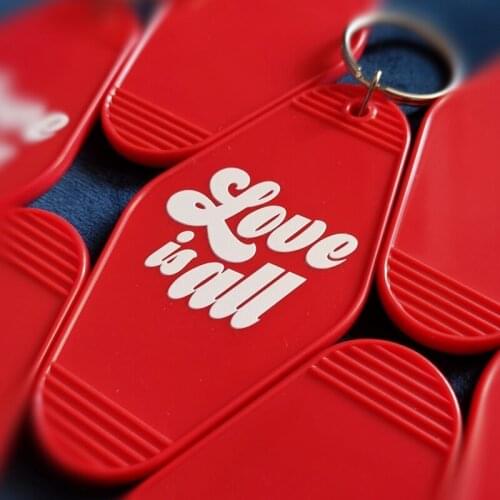 30PCS Vintage Key Tag Hotel Motel Keychain