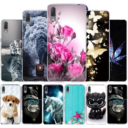 For Capa Sony Xperia L3 Case Silicone Soft TPU Cover For Sony Xperia L3 Phone Case Colorful Painted Back Cover For Sony L3 Funda