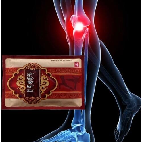 Shaolin Chinese herbal medicine Knee Pain Relieve Plaster Patch Meridians Rheumatoid Arthritis back pain relieving Massage Healt