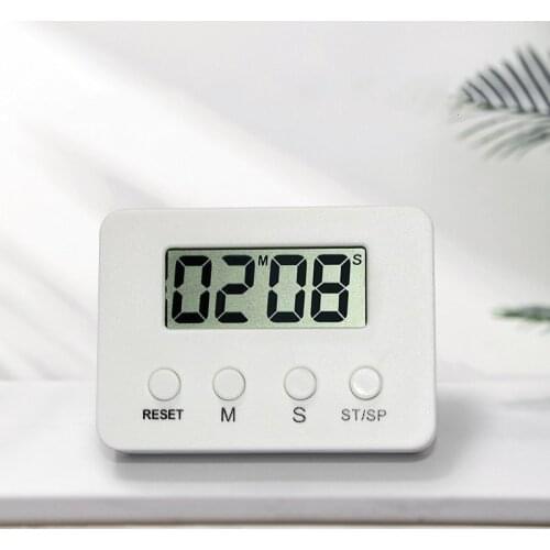 Kitchen Timer Magnet LCD Digital Switch Time Timer Clock Kids Study Cooking Count Up Countdown Kitchen Stopwatch Accessories