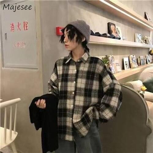 Majesee Women's Plaid Shirts