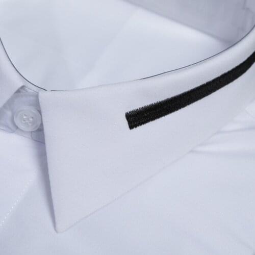 New arrival high quality cotton Embroidery Fashion Long sleeves Male Casual Shirts Men Shirt plus size M L XL 2XL 3XL 4XL