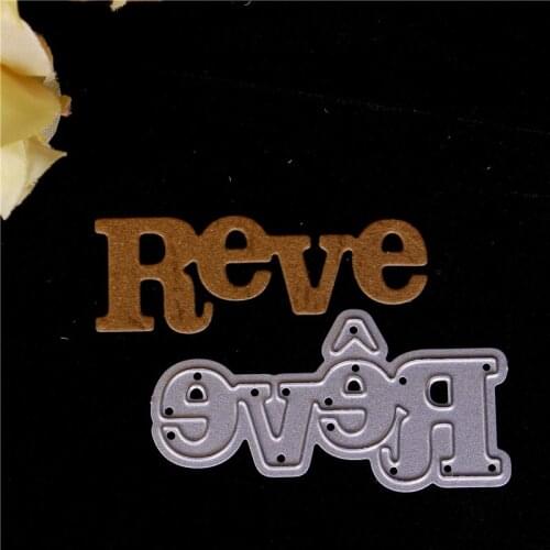 New French Text Word Metal Cutting Dies Cut Die Mold 2019 Scrapbook Paper Craft Knife Mould Blade Punch Stencils Dies