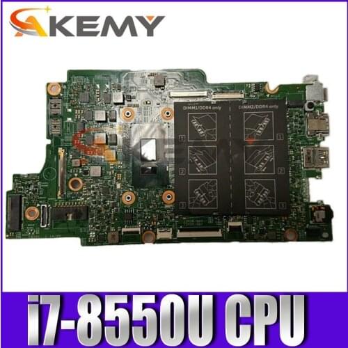 Original Laptop motherboard For DELL Inspiron 7773 i7-8550U Mainboard CN-0Y11G4 0Y11G4 16888-1 SR3LC DDR4