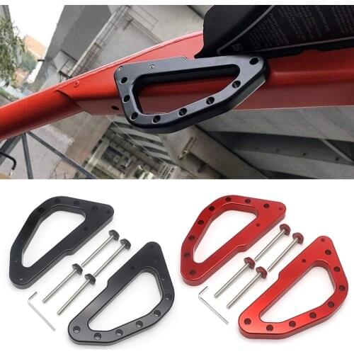 Roll Bar Grab Handles For Can-Am Maverick X3 XDS XRS XMR XRC Turbo RR X3 2017-2021 2020 2019 2018 Heavy Duty Billet Aluminum