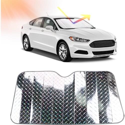 Car Window Sunshade Front File Windshield Sunshade UV Protection Shield Sun Visor Windshield Cover Car Exterior Accessories