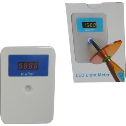 Light Meter Tester For Dental Curing Light Cure Lamp Curing Machine Led Digital Display White