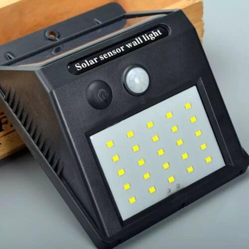 1-4 PCS 25 LED Solar Light Outdoor Solar Lamp PIR Motion Sensor Solar Powered Street Light for Garden Decoration Wall Light