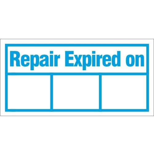 4000pcs 1x0.5cm Repair Expired on destructive Warranty seals VOID if tampered, blanks for handwrite, Item No. V24