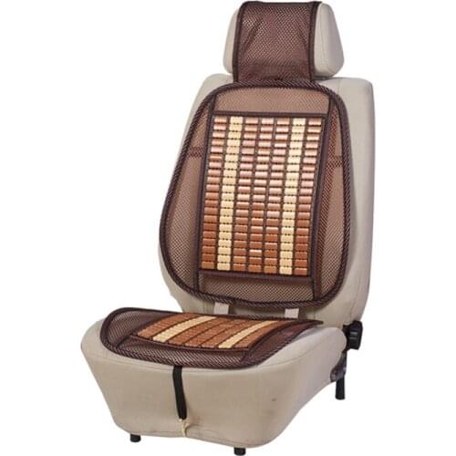 Interior Accessories Car Seat Covers Natural Refreshing Bamboo Massage Seat Cover Cool Cushion For Car Truck