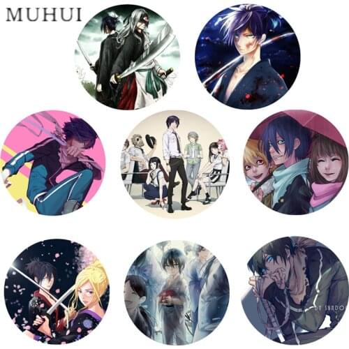 Free Shipping Anime Noragami Brooch Pin Brestpin Badge For Clothes Backpack Decoration Childrens gift