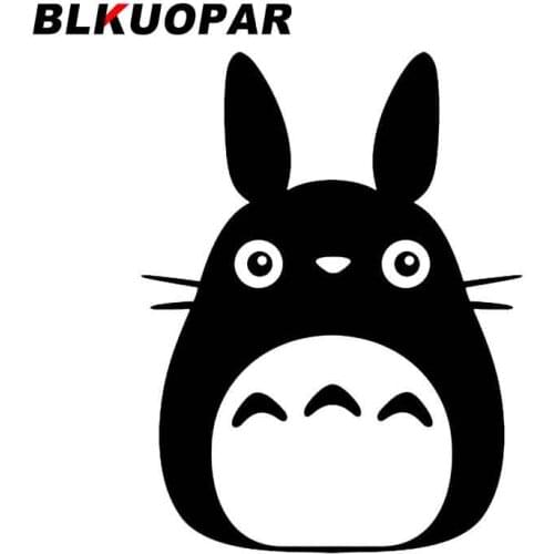 BLKUOPAR for Chu Totoro Car Stickers Vinyl Fashionable Decals Occlusion Scratch Graffiti Windshield Motorcycle Decor Car Goods