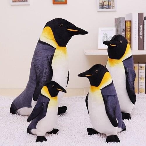 Simulation Marine Animal Plush Toys Cute Penguin Stuffed Toys Doll Kids Toys Appease Dolls Home Decor Christmas Birthday Gifts