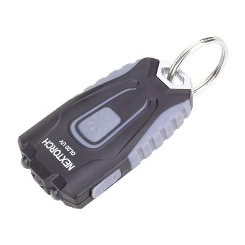 NEXTORCH UV Led Light 60 Lumens USB Rechargeable LED UV Flashlight Money Detector Torch Portable Key Light 365nm UV Lantern