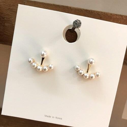 2021 New Romantic Pearl Earrings Exquisite And Elegant Earrings, Bridal Accessories Noble Gifts Wedding Banquet Jewelry