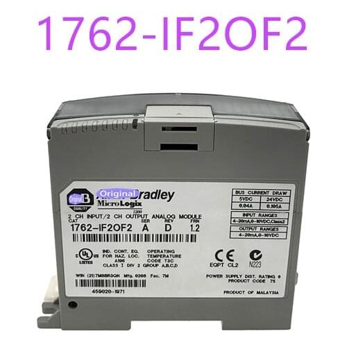 New Analog Input Output Module 1762-IF2OF2 1762IF2OF2 1762-IF4 1762IF4 1762-OF4 1762OF4 1762-L24BWA
