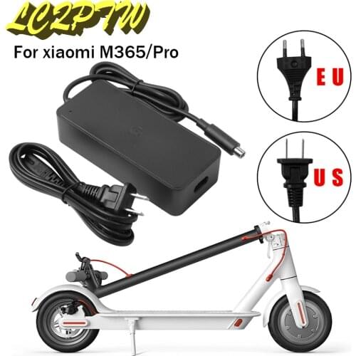 Original Charger Adapter for M365 Electric Scooter 42V 1.7A Battery Charger Power For Xiaomi Mijia M365 Pro Scooter