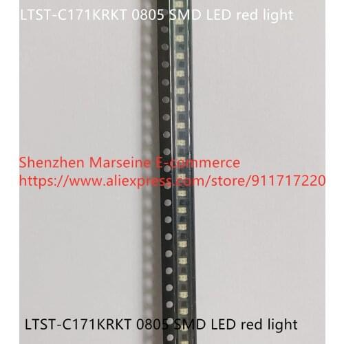 Original New 100% LTST-C171KRKT 0805 SMD LED chip red light