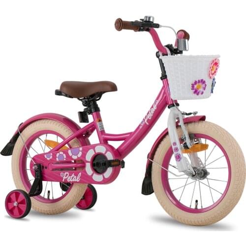 US Warehouse Kids Bike Free Shipping 16 inch Wheel with Training Wheels V Brake Children Bicycle Colorful Boys Girls Bike