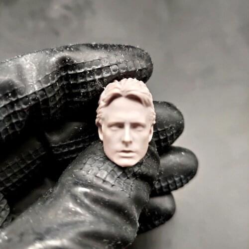 Blank 1/12 Scale Back To The Future Marty McFly Head Sculpt Unpainted Fit 6" ML Figure