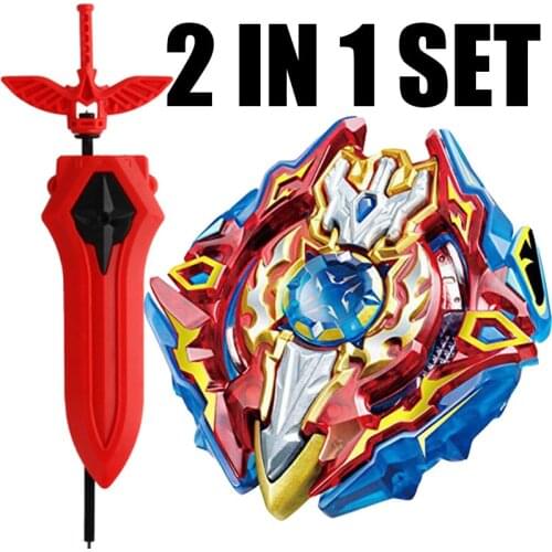 Sieg Xcalibur Xcalius Excalibur Burst STARTER w/ Launcher B-92 Kids Toy Top Kids Spinning Top NEW Sword Launcher Birthday Gifts