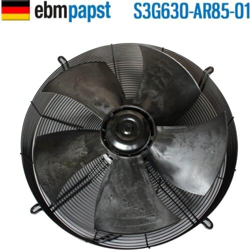 New spot ebmpapst S3G630-AR85-01 380V 970W outer rotor waterproof fan 630MM 970W 380V axial fan