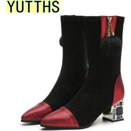 Женские сапоги YUTTHS China At AliExpress