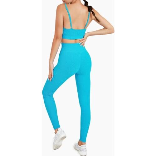 YIYANSHI Women Seamless High waist Leggings Sport Bras Women 2 Pieces Yoga Sets Gym Sports Fitness Clothings 2 Piece Set