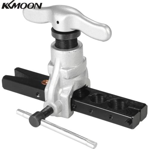 1/4 - 3/4inch 45 Degree Angle Eccentric Cone Type Flaring Tool Kit for Refrigeration Water Gas Brake Eccentric Flaring Tool Set