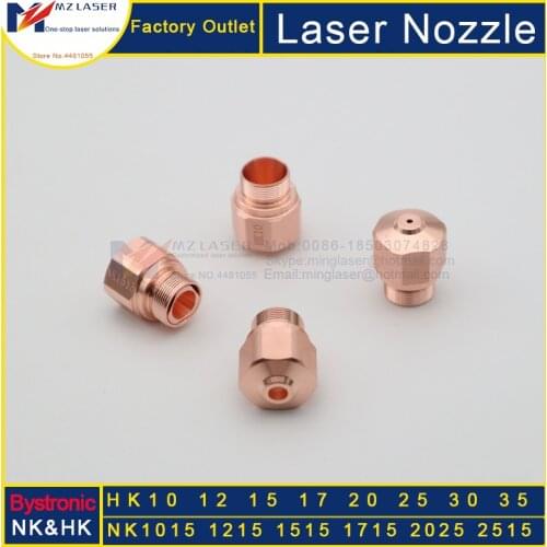 10pcs/lot NK1015 HK10 Series Bystronic Nozzles Adapter Body Holder Copper Laser Cutting Machine Replacement Parts accessories