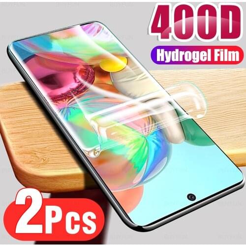 2Pcs film for samsung a71screen protector for samsung galaxy a51soft hydrogel film on galaxy a30 protective film Not Glass