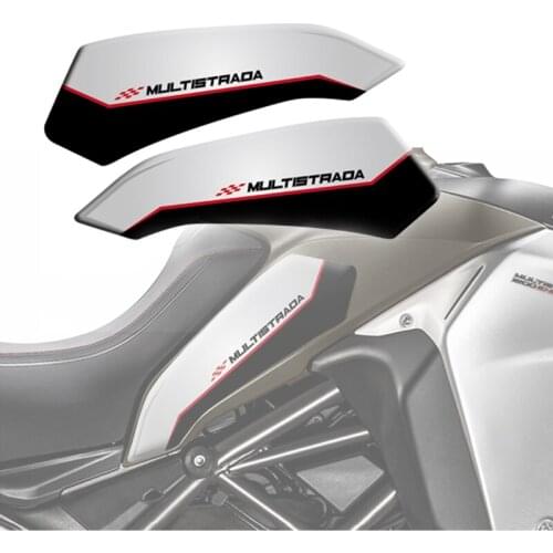 3D Motorcycle side sticker Fuel tank sticker for DUCATI Multistrada 1200/1260 ENDURO Gas Cap Tank Pad protection Sticker Decal