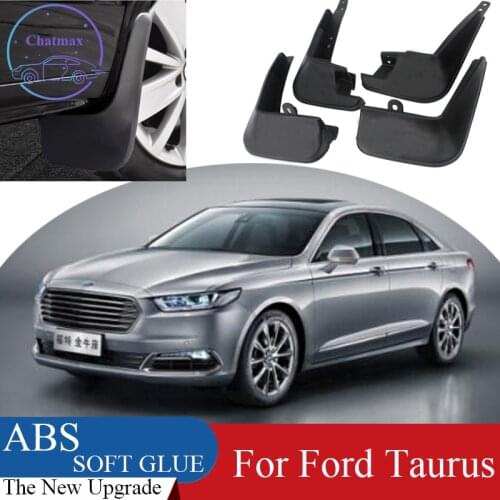 4pcs ABS Front & Rear Fender Protector For Ford Taurus 2015-2019 Car Mud Flaps Splash Guard Mudguard Mudflaps