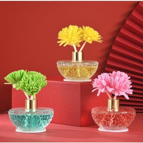 55ml Liquid Aromatherapy Home Air Freshener Car Incense Essential Oil Diffuser Fragrance Deodorant Home Decor Supplies Ornament