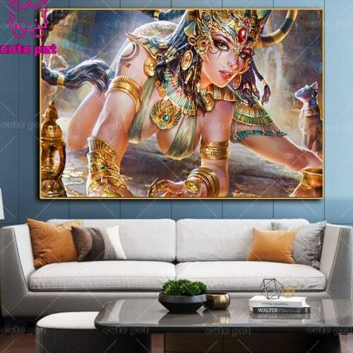 Cute pet Full Square Diamond 5D Game girl DIY Diamond Painting Embroidery Cross Stitch Rhinestone Mosaic Painting Home Decor