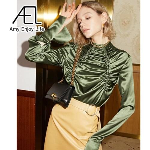 Серые блузки Amyenjoylife China At AliExpress