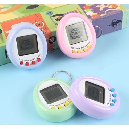 1PCs Tamagotchi Electronic Pets Gift Keyring Pets Toys Gift Christmas Educational Funny 90S Nostalgic Virtual Cyber Pet Toy