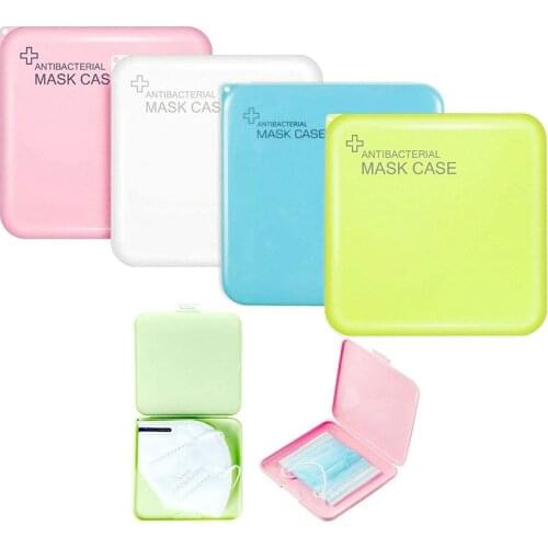 N95 Box For Surgical Mask Storage Case Box Cover Pink Green Box Masks Cute To Store Masks Box Save Delicate Saves Mask Practical