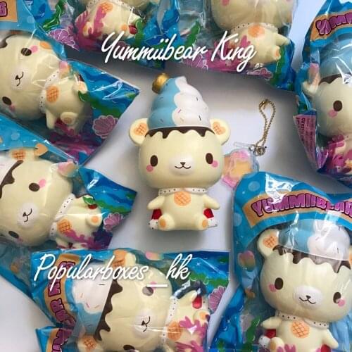 Creamiicandy yummiibear king squishy Slow Rising Gift Toy
