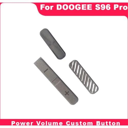 New Original DOOGEE S96 PRO Phone Volume +Power Boot Key Button Contol Side Custom Function Buttons Part For DOOGEE S96pro Phone