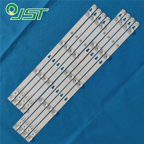 100% New 8pcs/Kit LED strips for THOMSON 55 TV 55UD6206W
