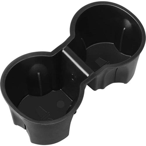 For Tesla Model 3 Model Y Center Console Cup Holder Inserts Car Interior Accessories for Coffee Cup Car Interior Black