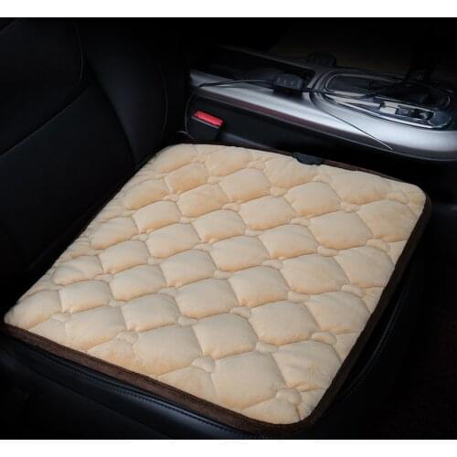 12V Heated Car Seat Cushion Seat Pad Universal Outdoor Heart Pattern Winter Auto Front Personal Car Parts Decoration