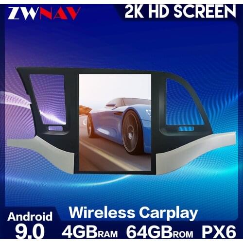 ZWNAV For Hyundai Elantra 6 2016-2018 Car Radio Multimedia Video Player Navigation GPS Android 9 PX6 CARPLAY