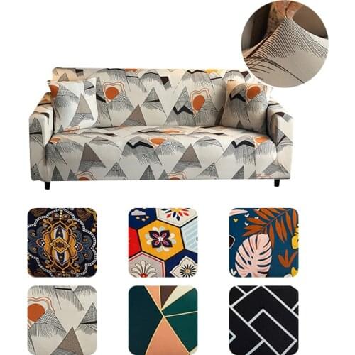 Modern Universal Elastic Sofa Cover for Living Room L Shape Sofa Chaise Cover Lounge Sofa Cover Adjustable Cover for Corner Sofa