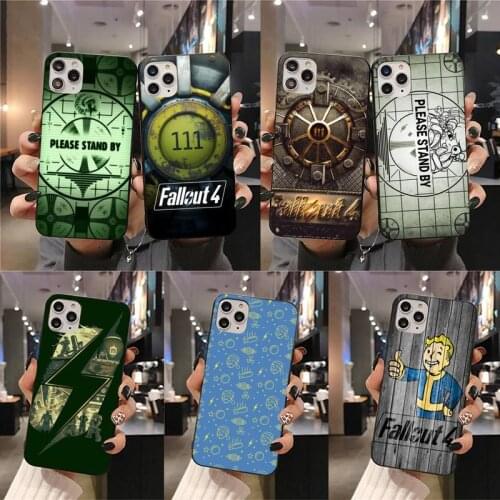 Fallout 4 Video Games Phone Case For iphone 12 11 Pro Max Mini XS Max 8 7 6 6S Plus X 5S SE 2020 XR cover