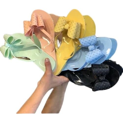 Melissa Harmonic Studs Women Jelly Shoes Flip Flop 2021 Summer New Women Flat Slippers Jelly Sandals Melissa Female Jelly Shoes