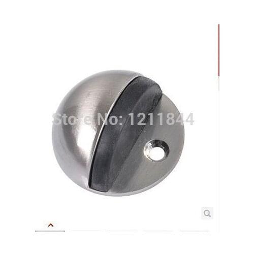 4pc of Alloy floor mounted DOOR STOPPER for glass/wooden door