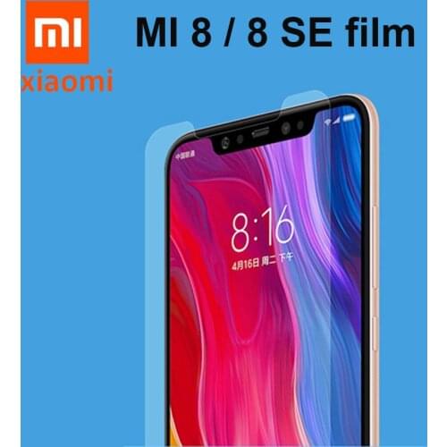 Original Xiaomi Mi 8 Film screen Protector PET material bend quality MI 8 SE MI8 8SE PET Film ( NOT Glass )